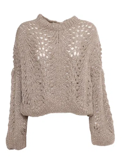 Antonelli Firenze Sweater In Beige