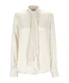 Antonelli Firenze Tie-neck Blouse In White