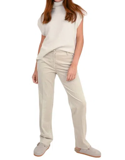 Antonelli Firenze Timothy Corduroy Pants In Cream In White