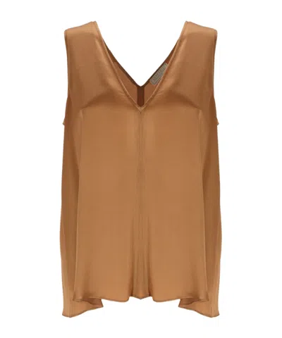 Antonelli Firenze V-neck Sleeveless Top
