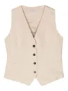 ANTONELLI FIRENZE VEST WITH POCKETS