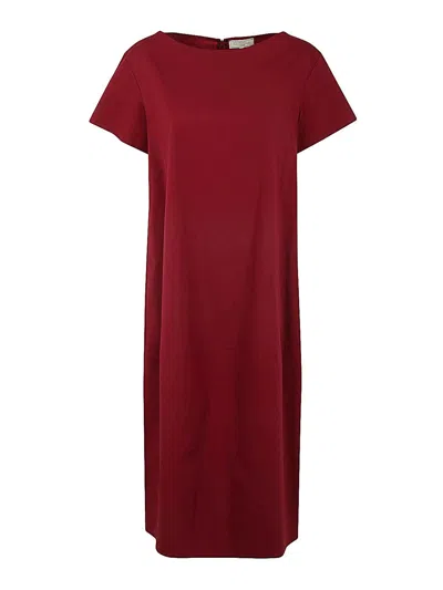 Antonelli Firenze Norman Short Sleeves Dress In Red
