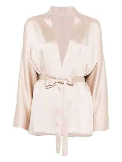 ANTONELLI ANTONELLI FLARED PINK 'ZIRCONE' SHIRT
