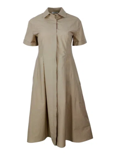 Antonelli Florence Dresses In Beige