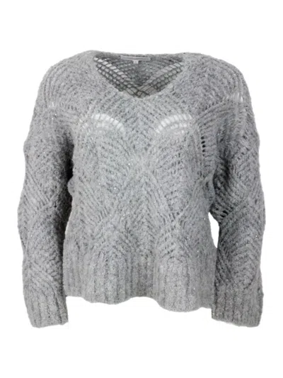 Antonelli Florence Sweaters In Gray