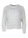 Antonelli Sweater White In White