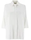 Antonelli Fluid-fit Cotton Shirt With Concealed Button Closure