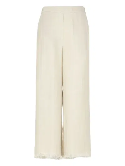ANTONELLI FRAYED-HEM TROUSERS