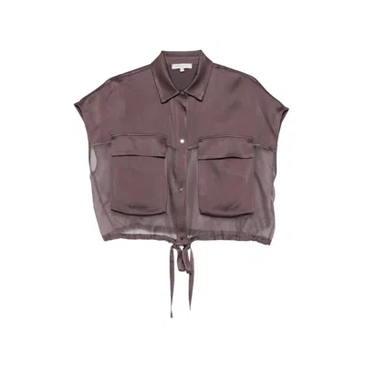 Antonelli Frida Shirt In Brown