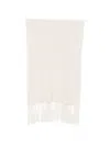 Antonelli 프린지 스카프 In White