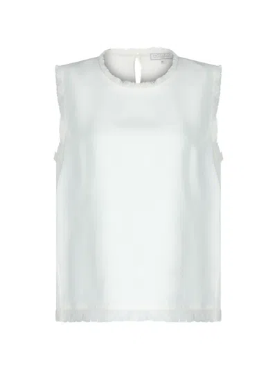 ANTONELLI FRINGED-TRIM TOP