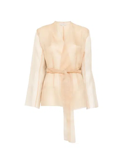 Antonelli Giacca Belted Jacket In Neutral