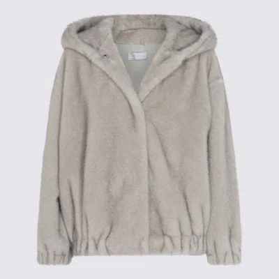 Antonelli Coats Blacks And Greys In Gray
