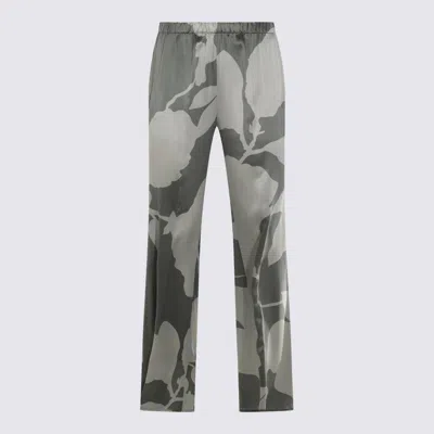 ANTONELLI ANTONELLI GREY AND WHITE PANTS