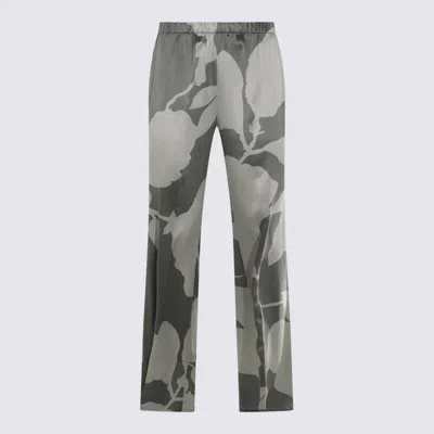 ANTONELLI GREY AND WHITE PANTS