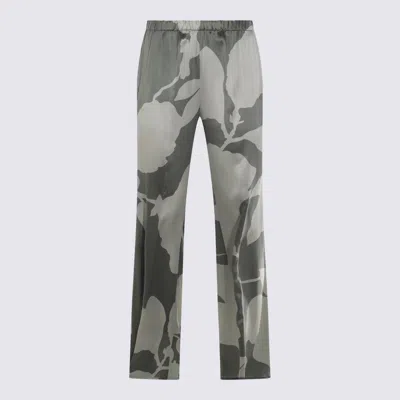 ANTONELLI ANTONELLI GREY AND WHITE PANTS