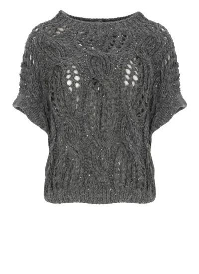 Antonelli Grey Polidoro Sweatshirt In Gray