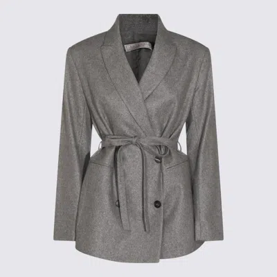 ANTONELLI GREY WOOL FERRARI BLAZER