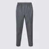 Antonelli Trousers Blacks And Greys In Gray