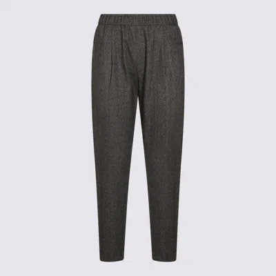 ANTONELLI GREY WOOL RIESI PANTS