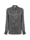 Antonelli Herringbone Button Shirt In Multi