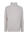 Antonelli High-neck Sweater In Gray