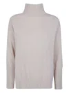 Antonelli High-neck Sweater In White