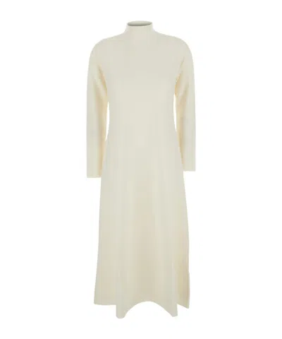 ANTONELLI MOCK-NECK MIDI DRESS