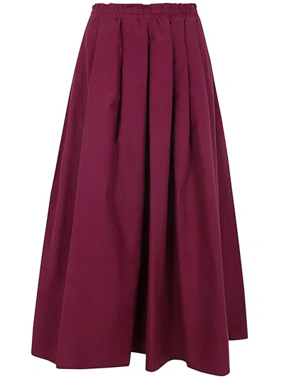 Antonelli Iglesias Skirt In Bordeaux