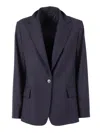 Antonelli Single-breasted Blazer In Blue