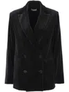 Antonelli Double-breasted Suit Jacket In Black