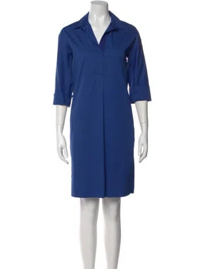 Pre-owned Antonelli Knee-length Dress In Blue