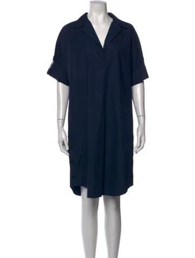 Pre-owned Antonelli Knee-length Dress In Blue