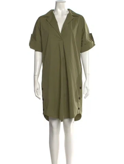 Pre-owned Antonelli Knee-length Dress In Green