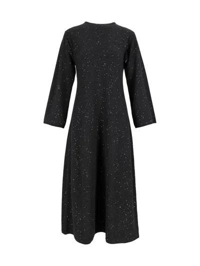 Antonelli Knitted Dress In Black