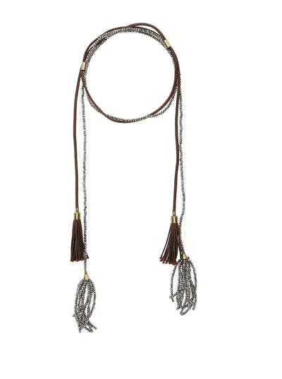Antonelli Kurtis Necklace In Metallic