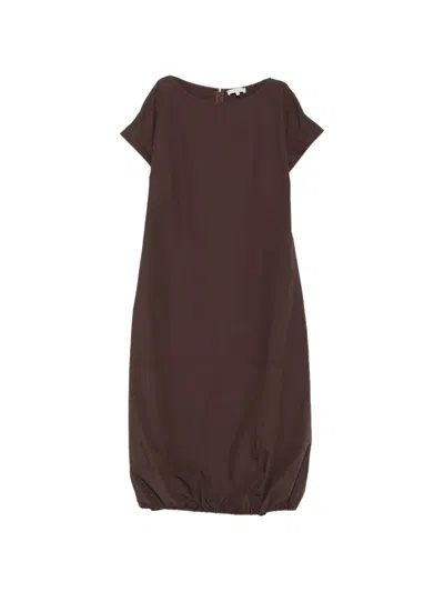 Antonelli Leslie Dress In Brown