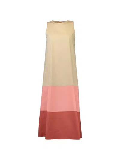 Antonelli Lili Colour-block Maxi Dress In Multi