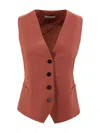 Antonelli Linen-blend Waistcoat