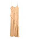 Antonelli Loisiana Maxi Dress In Gold