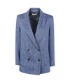 Antonelli Single-breasted Blazer In Blue