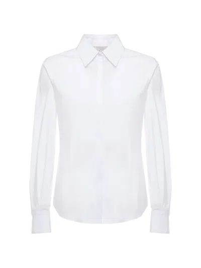 Antonelli Long-sleeve Buttoned Shirt In White