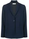 Antonelli Long-sleeve Single-breasted Blazer In Blau