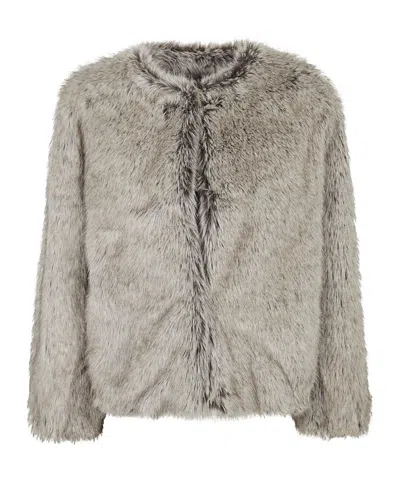 ANTONELLI ANTONELLI FIRENZE KRUMIRI FAUX FUR JACKET
