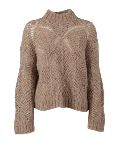 ANTONELLI LONG-SLEEVED KNITTED SWEATER