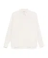Antonelli Long-sleeved Polo Shirt In White