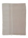 Antonelli Lurex Stole In Grey