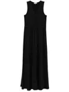 Antonelli Monsen Linen Dress In Black