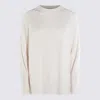 Antonelli Light Beige Wool Publio Cornelio Knitwear In White