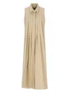 Antonelli Beige Cotton Dress